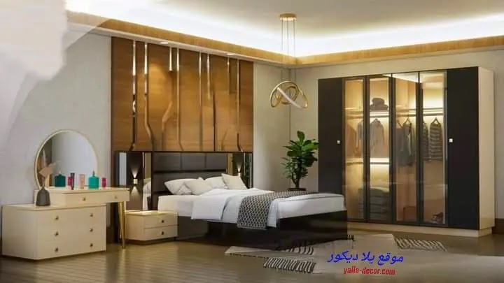 غرف نوم للعرسان 2024 غرف نوم عرسان فخمة